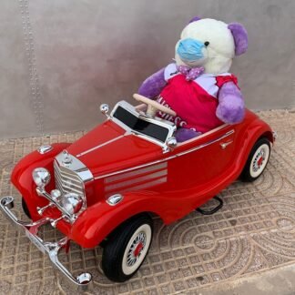 COCHE MERCEDES CLÁSICO 12V 540K, 4X4, ROJO, HASTA 100KG - INDA583-RA-A200